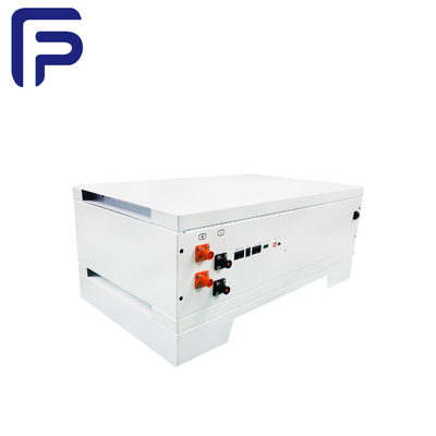 Rechargeable 48V150AH 7200WH White Rack LiFePO4 Energy Storage Battery