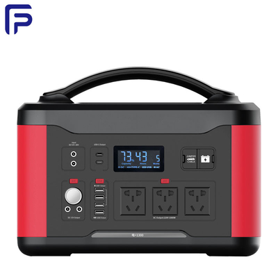 1280Wh Portable Battery Station , Portable 12v Power Supply For Camping Dia 36×27×28cm