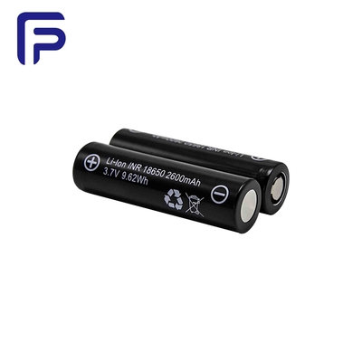 2600mAh Lithium Ion Battery Cells Rechargeable 3.7 Volt PVC Material