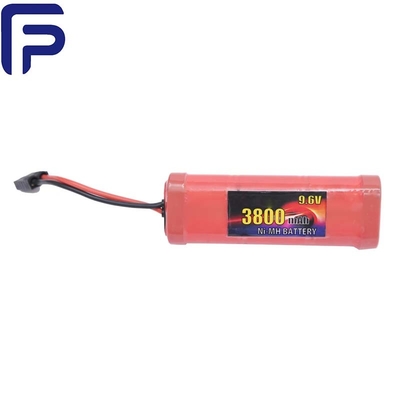 باتری 3800 میلی آمپر ساعتی قابل شارژ Ni Mh 9.6 ولت 680 میلی آمپر با PCB 500 چرخه عمر